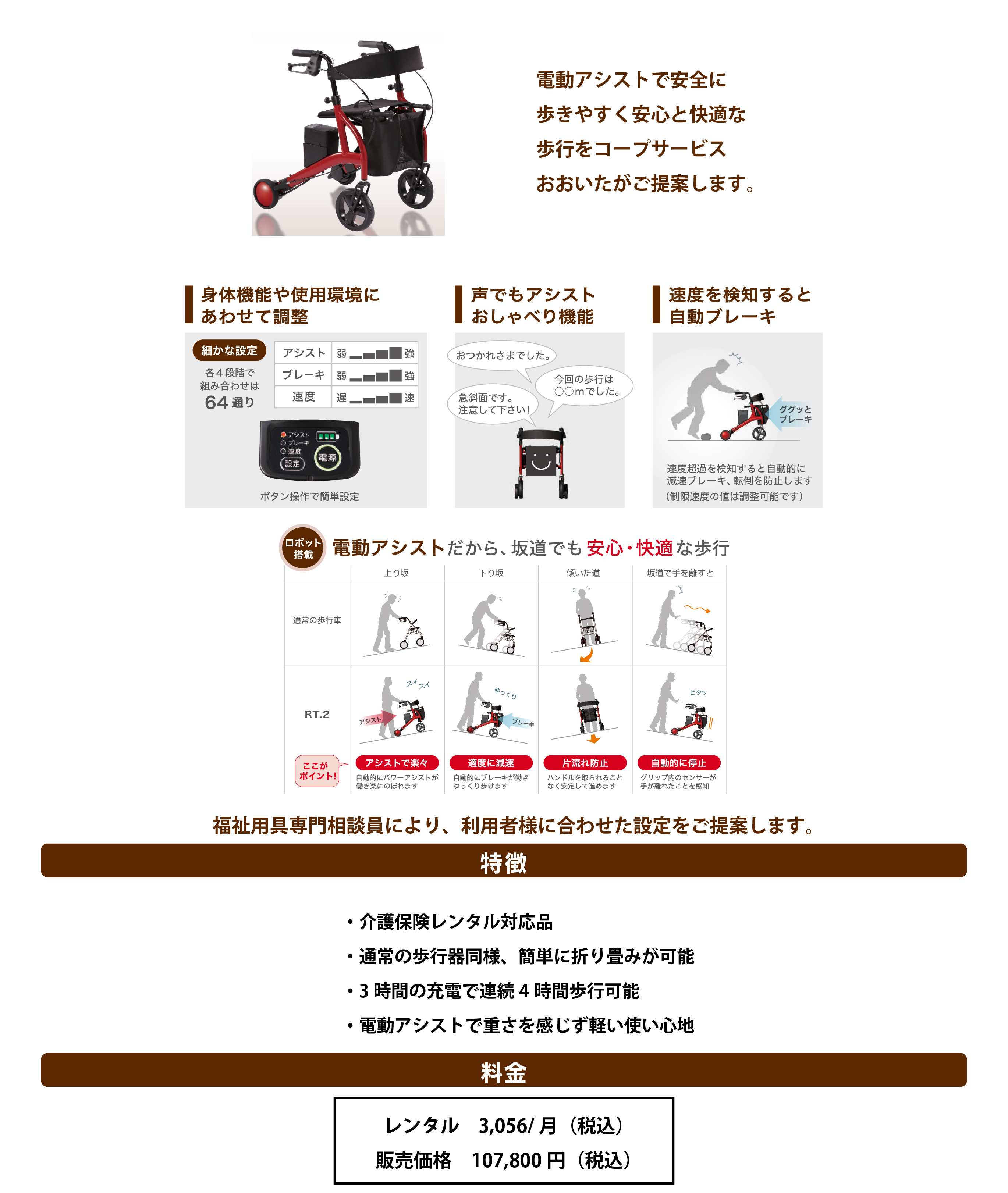 ロボットアシストウォーカーについての紹介です