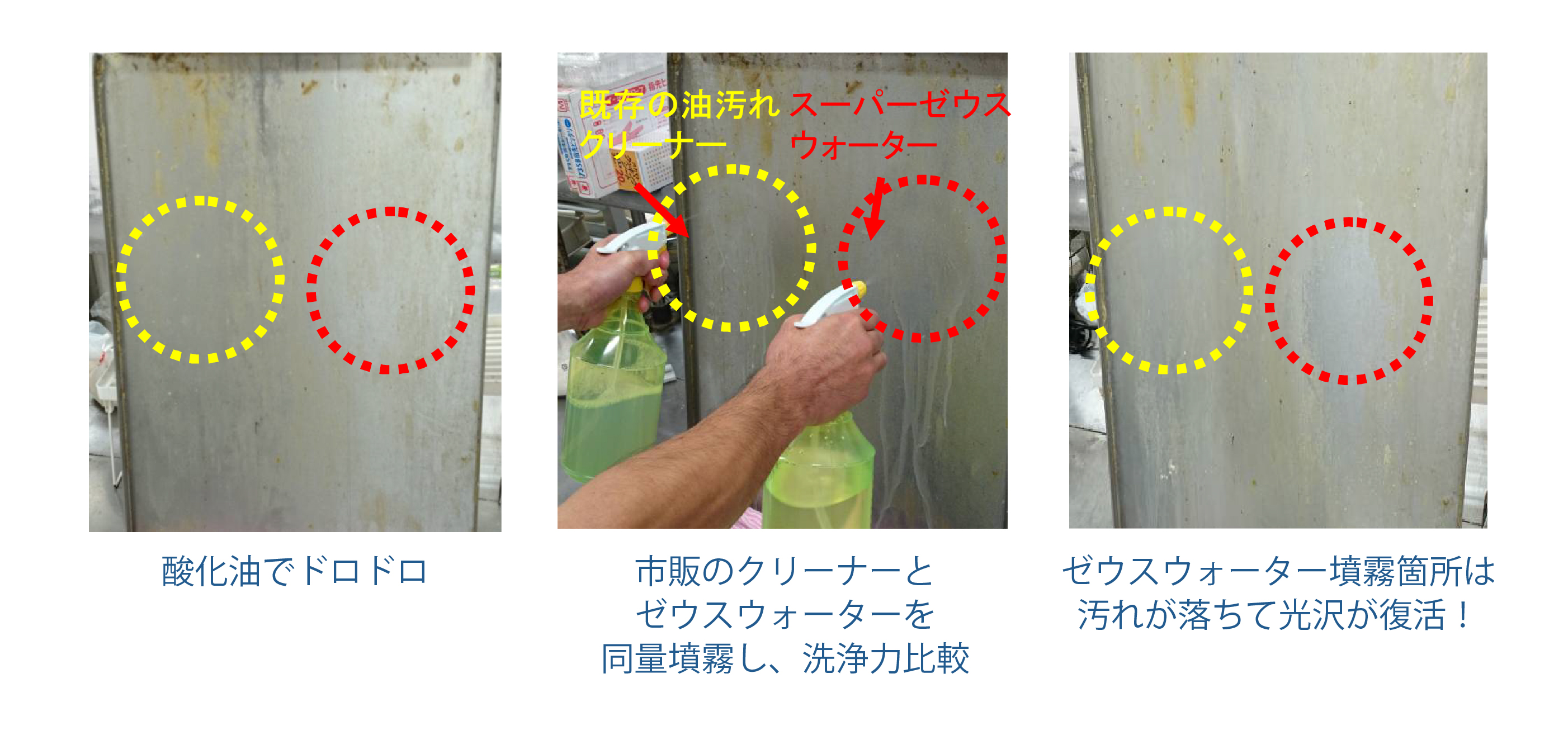 油汚れ落ち検証